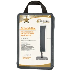 Schneider Schirme Premium-Schutzhülle für Ampelschirme bis Durchmesser 400 cm/300 x 300 cm