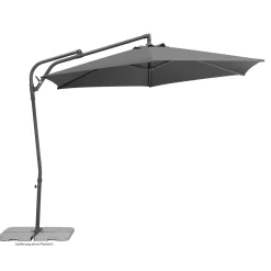 Schneider Schirme Sonnenschirm Genua Durchmesser 300 cm anthrazit