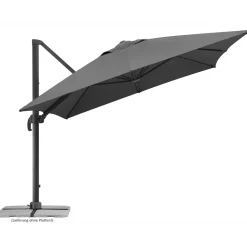 Schneider Schirme Sonnenschirm Rhodos Grande 400 x 300 cm anthrazit