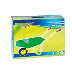Schubkarre 78 x 39 x 31 cm grün-gelb