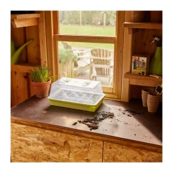 Siena Garden Zimmer-Gewächshaus Uni-Grow 38 x 24 x 18 cm