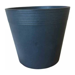 Siena Garden Gefäß Malaga Durchmesser 43 x 36 cm anthrazit