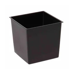 Siena Garden Pflanzgefäß Marle 25 x 25 x 26 cm graphit Rattanoptik