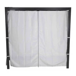 Siena Garden Sofabett „Waikiki“, mehrfach verstellbar, anthrazit/grau