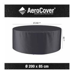 Sitzgruppenhülle AeroCover Durchmesser 200 x 85 cm atmungsaktiv