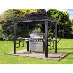Sojag Pavillon BBQ Messina 68 179x292x262cm Anthrazit