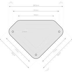 Sojag Pavillon BBQ Messina 68 179x292x262cm Anthrazit
