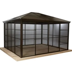 Sojag Pavillon Castel 1214 362,08x427,08x296,28cm Bronze
