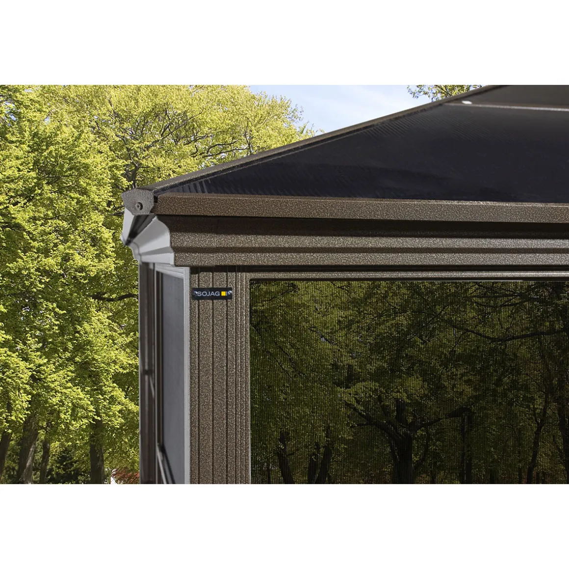 Sojag Pavillon Castel 1214 362,08x427,08x296,28cm Bronze