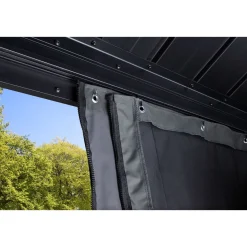 Sojag Pavillon Messina 1012 inkl. Moskitonetz 298x363x291,5cm Anthrazit