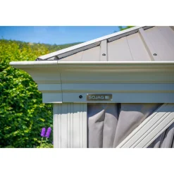 Sojag Pavillon Messina 1216 inkl. Moskitonetz 363x483x307,1cm Champagner