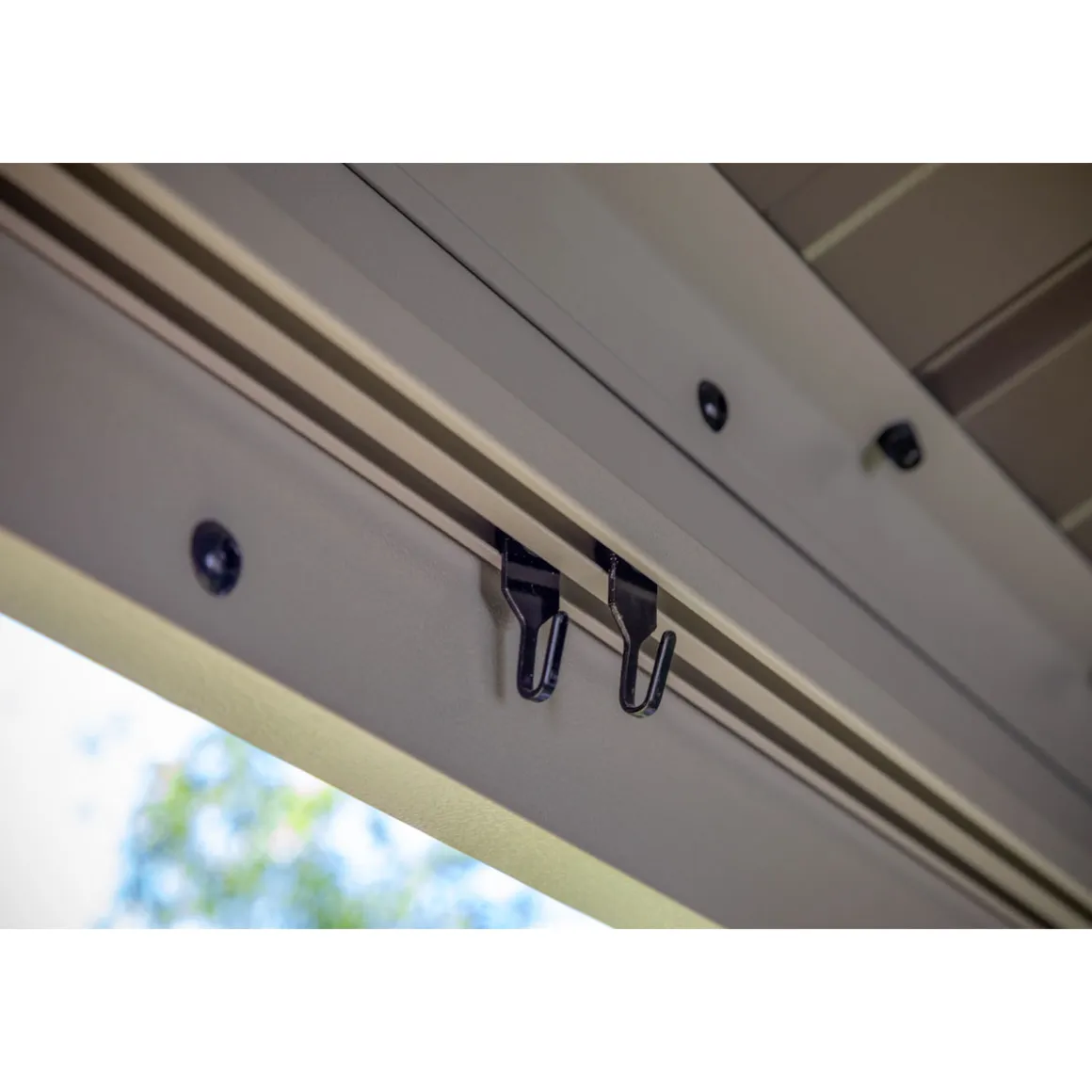 Sojag Pavillon Messina 1216 inkl. Moskitonetz 363x483x307,1cm Champagner