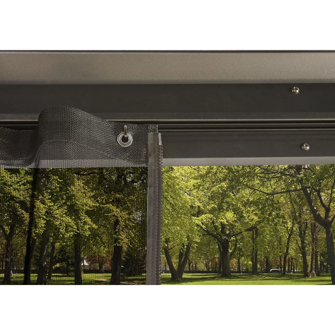 Sojag Pavillon Moreno 1014 inkl. Moskitonetz 298x423x283cm Anthrazit