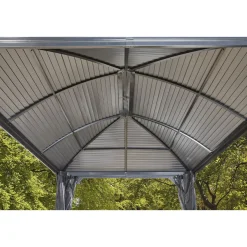 Sojag Pavillon Moreno 1014 inkl. Moskitonetz 298x423x283cm Anthrazit