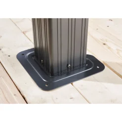 Sojag Pavillon Mykonos 1014 inkl. Moskitonetz 299x425x291,4cm Basaltgrau