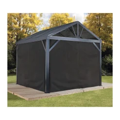 Sojag Pavillon South Beach 1212 364,3x364,3x310cm Basaltgrau