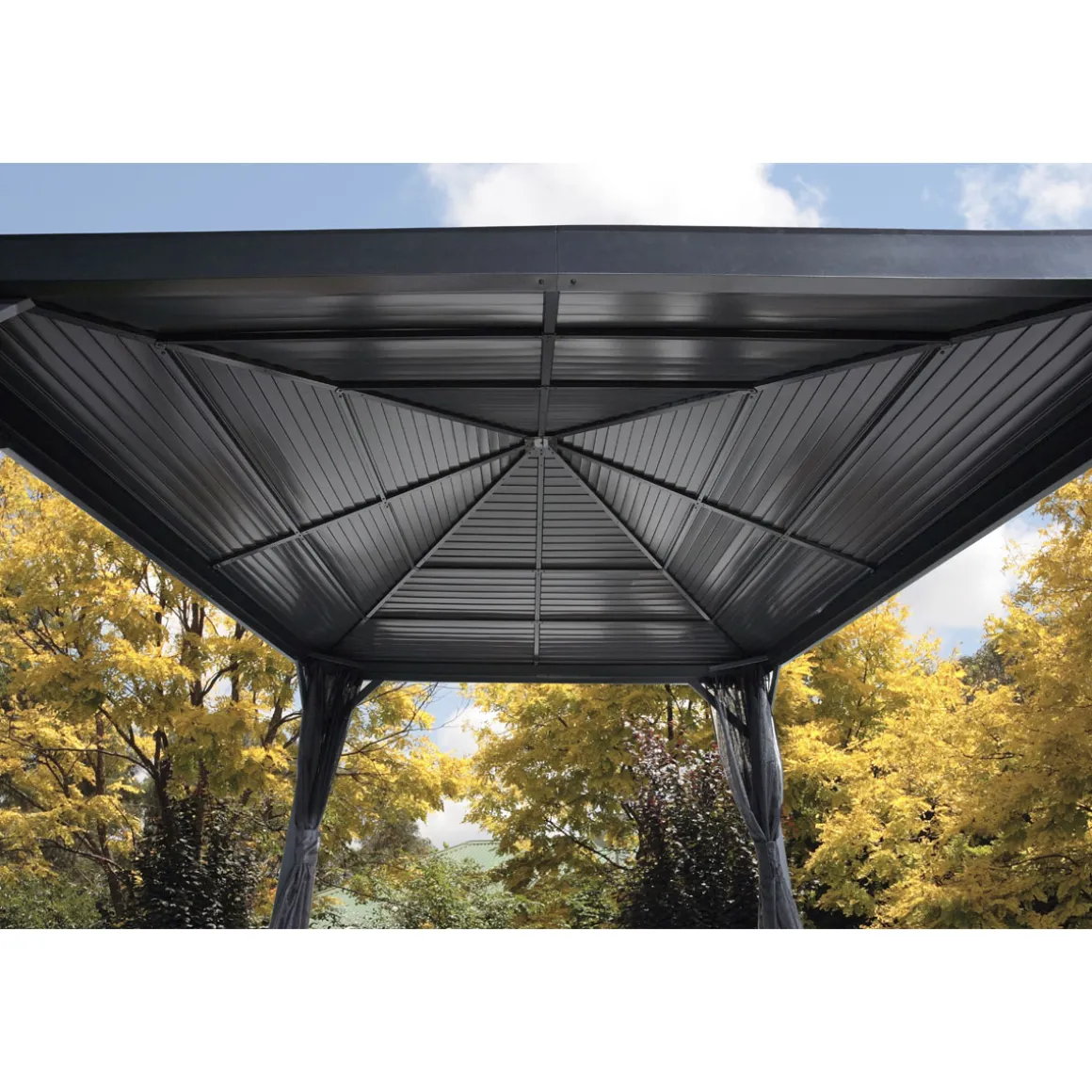 Sojag Pavillon South Beach 1212 364,3x364,3x310cm Basaltgrau