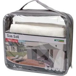 Sonnensegel Capri 5 x 5 x 5 m weiß
