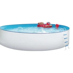 Stahlwandpool-Set Nuovo Durchmesser 400 x 90 cm inkl Leiter