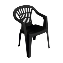 Stapelsessel LYRA anthrazit BxHxT 56 x 80 x 54 cm