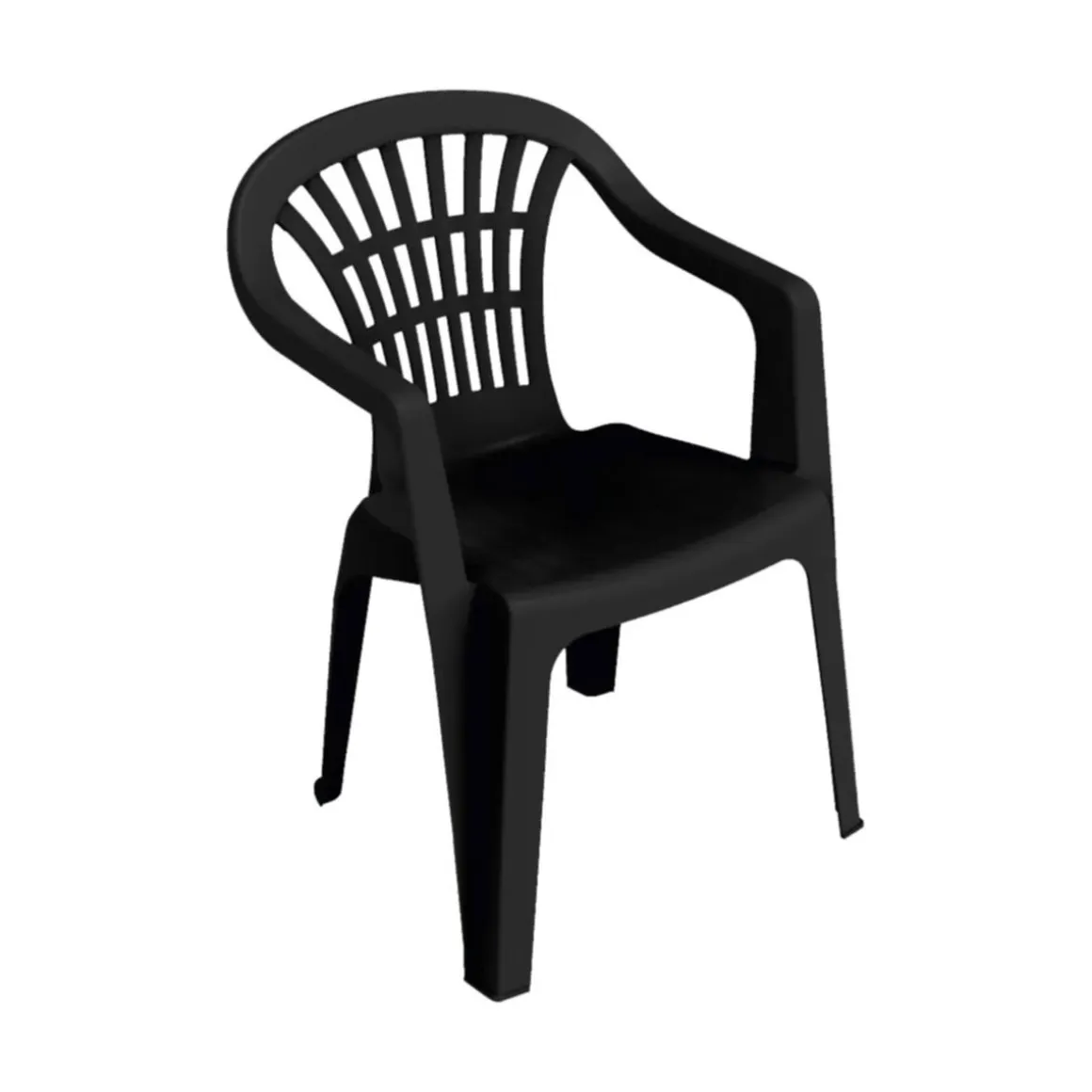 Stapelsessel LYRA anthrazit BxHxT 56 x 80 x 54 cm