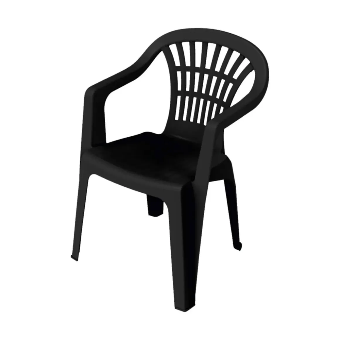 Stapelsessel LYRA anthrazit BxHxT 56 x 80 x 54 cm