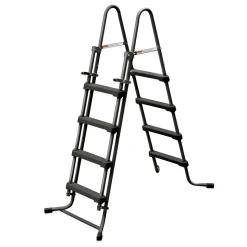 Summer Waves Elite Frame Pool 488x488x122cm Rattan Grau