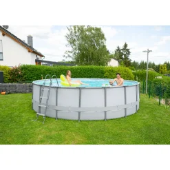 Summer Waves Elite Frame Pool 549x549x132cm Anthrazit