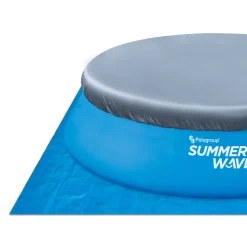 Summer Waves Quick Up Pool 457x457x107cm Blau