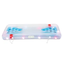 Summer Waves Wasserspielzeug Bierpong Luftmatratze Aqua Glow 160x84x19cm