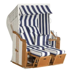 SunnySmart Strandkorb Rustikal 250 Plus KS-weiß