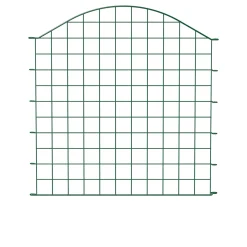 Teichzaunelement O-Bogen 78,5 x 77,3 cm grün