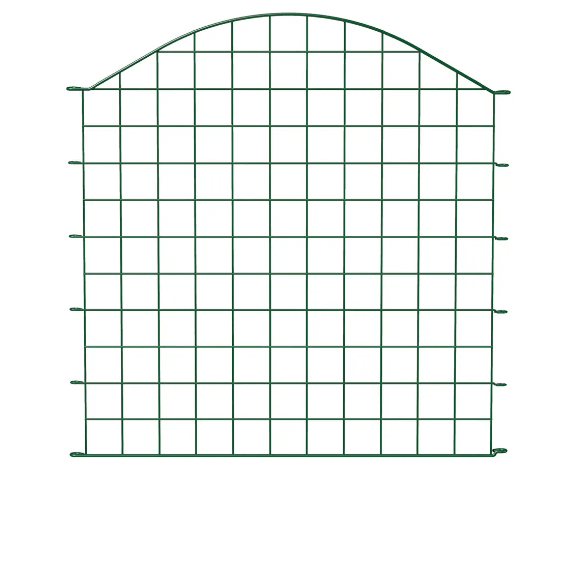 Teichzaunelement O-Bogen 78,5 x 77,3 cm grün