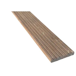 Terrassendiele Bangkirai genutet/geriffelt 305 x 14,5 x 2,1 cm