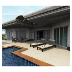 Terrassenplatte Pietra Serena Cream 60 x 60 x 2 cm