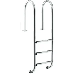 Tiefbeckenleiter eng Beckentiefe 120 cm 3 Stufen