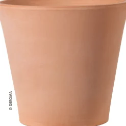 Vase Cono 21 cm white garden