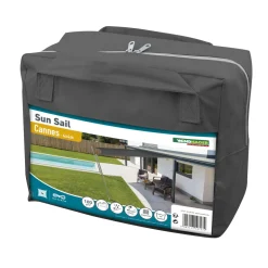 Viereck-Segel Cannes 4 x 4 m anthrazit