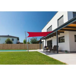 Viereck-Segel Cannes 4 x 4 m brick