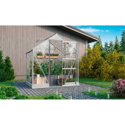 Vitavia Gewächshaus Eris 2500 2,5m² silber