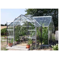 Vitavia Gewächshaus Sirona 13m² 3 mm silber