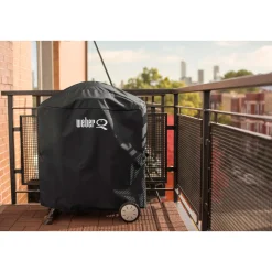 Weber Abdeckhaube Premium für Q 2000-Serie inkl Rollwagen o Stand