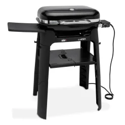 Weber Elektrogrill Lumin mit Stand Black