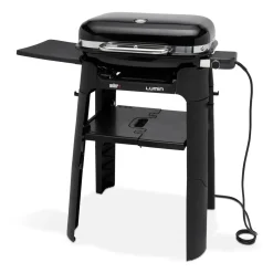 Weber Elektrogrill Lumin mit Stand Black