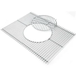 Weber Gourmet BBQ System Grillrost mit Rosteinsatz aus Edelstahl