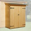 Weka Anbauschrank für Gartenhaus 19/21 mm lasiert