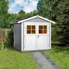 Weka Gartenhaus 224 260 x 229 x 227 cm grau