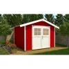 Weka Gartenhaus „122“ Gr.1, schwedenrot