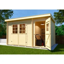 Weka Gartenhaus 254 Größe 2 28 mm inkl Nebenraum