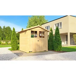 Weka Gartenhaus 316 Größe 1 19 mm natur